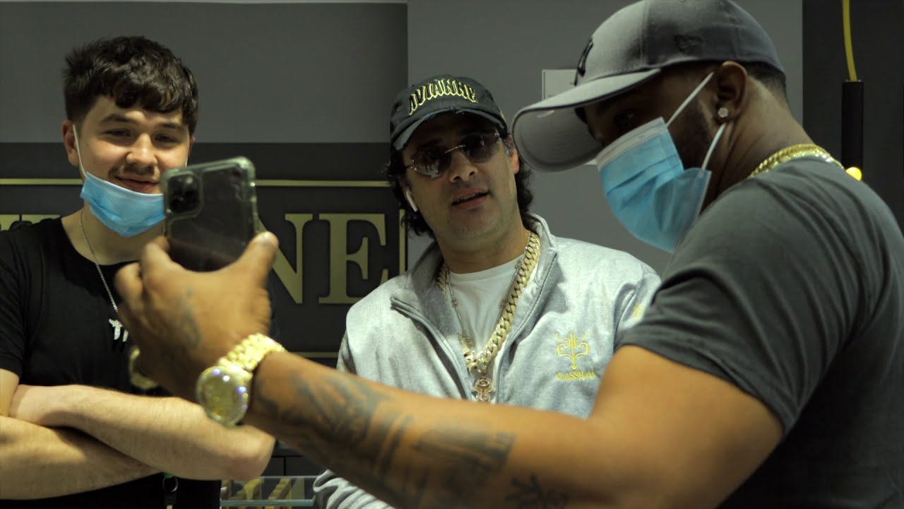 Benny The Butcher shoots his latest music video in store
