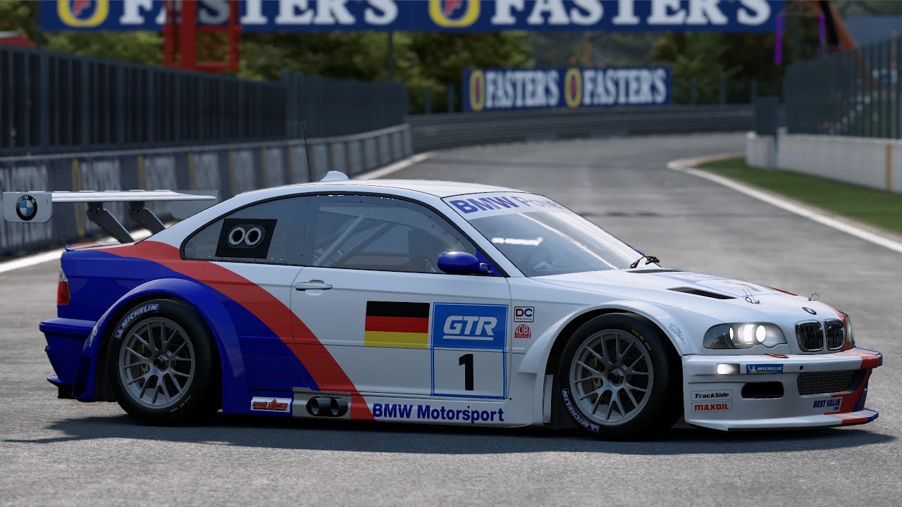 BMW M3 GTR at 2005 Spa - Automobilista 2