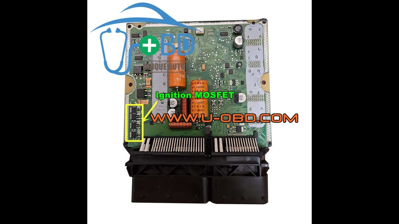 BMW N46 Engine DME 7603575 BOSCH MEV 17 2 1 BOSCH MEV 17 21 N46 B20B DME repair guide