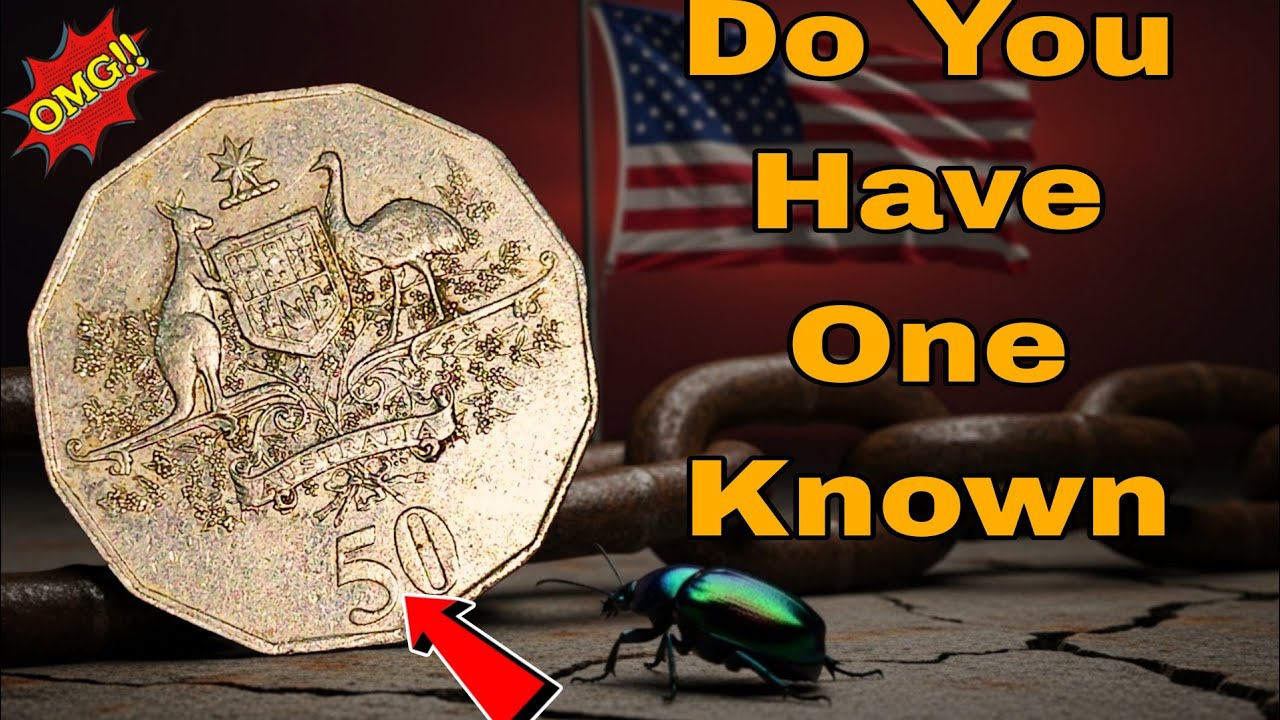 Top 5 Rarest Australian 50 Cent Coins Worth Hundreds of Thousands! 😲 Treasure Revealed