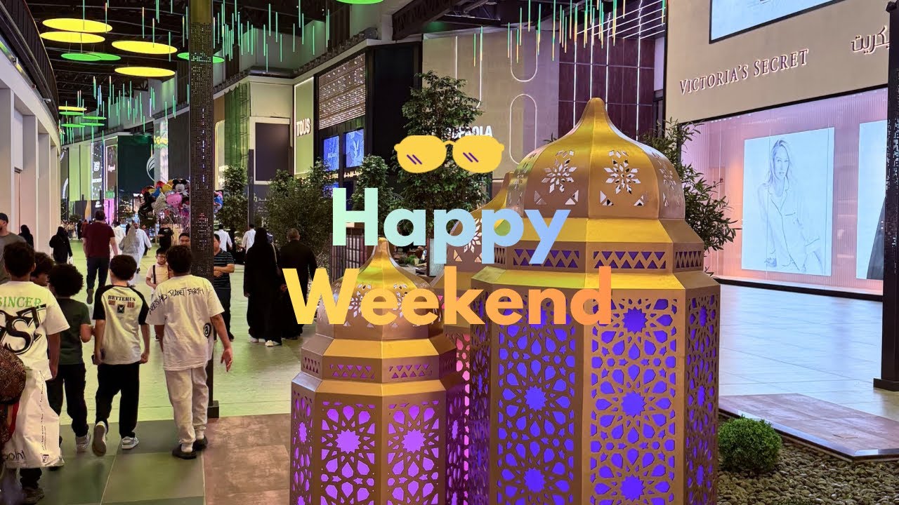 Weekend Vibes U Walk Jeddah,Suadi Arabia🇸🇦