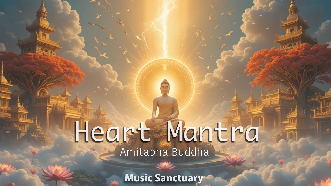 Heart Mantra 🕉️ Amitabha Buddha - Relaxation Music & Inner Peace- 阿弥陀佛心咒