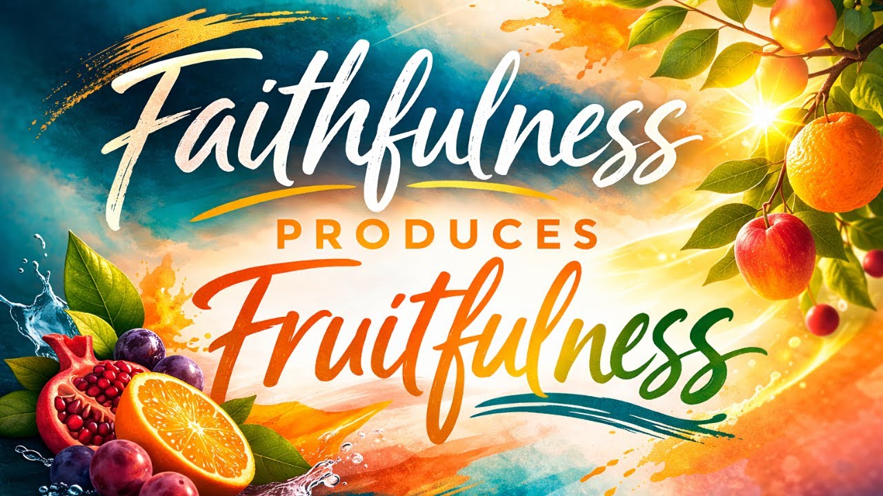 [08/03/2026] Faithfulness Produces Fruitfulness // Bishop Emmanuel J Moodley