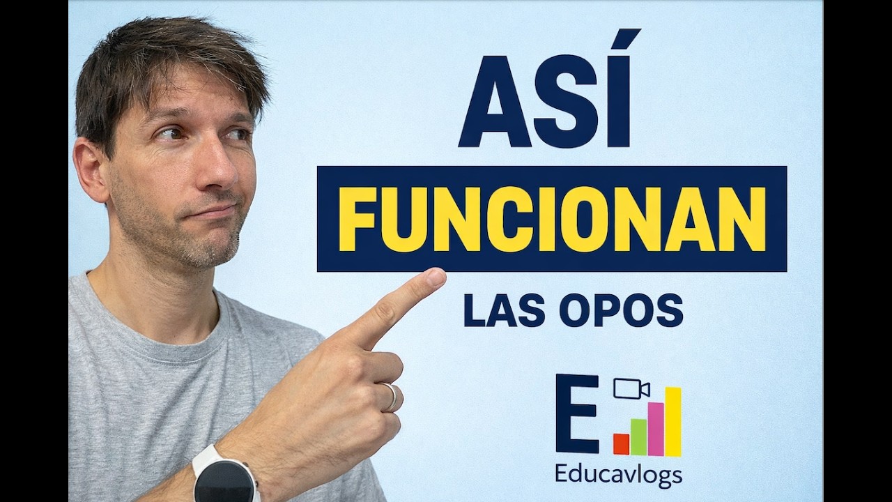 Cómo funcionan las oposiciones de maestros en España (explicado fácil) ||| Educavlogs