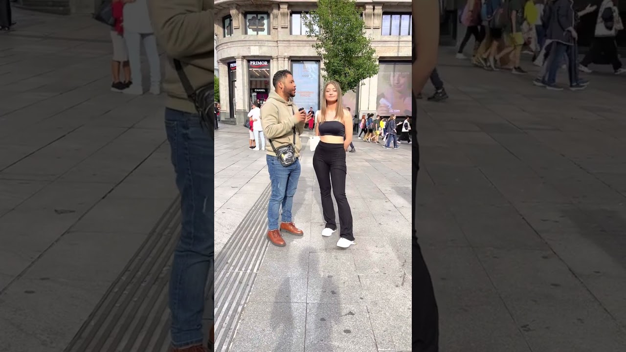 Una entrevista única y divertida en las calles de Madrid