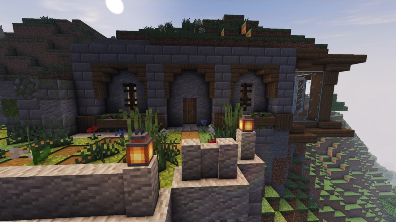 Minecraft Mountain Base Design!