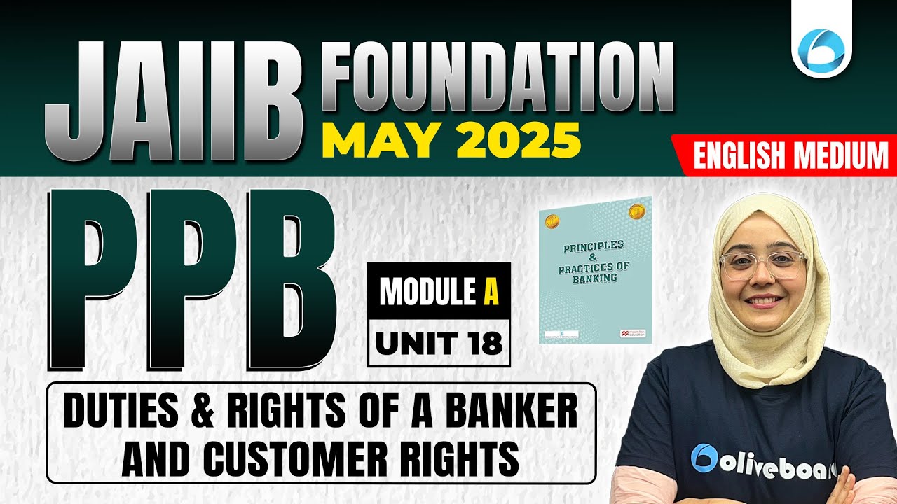 JAIIB май 2025 г. | JAIIB PPB Модуль A, Модуль 18 | JAIIB Английский (средний) | Подготовка к экз...