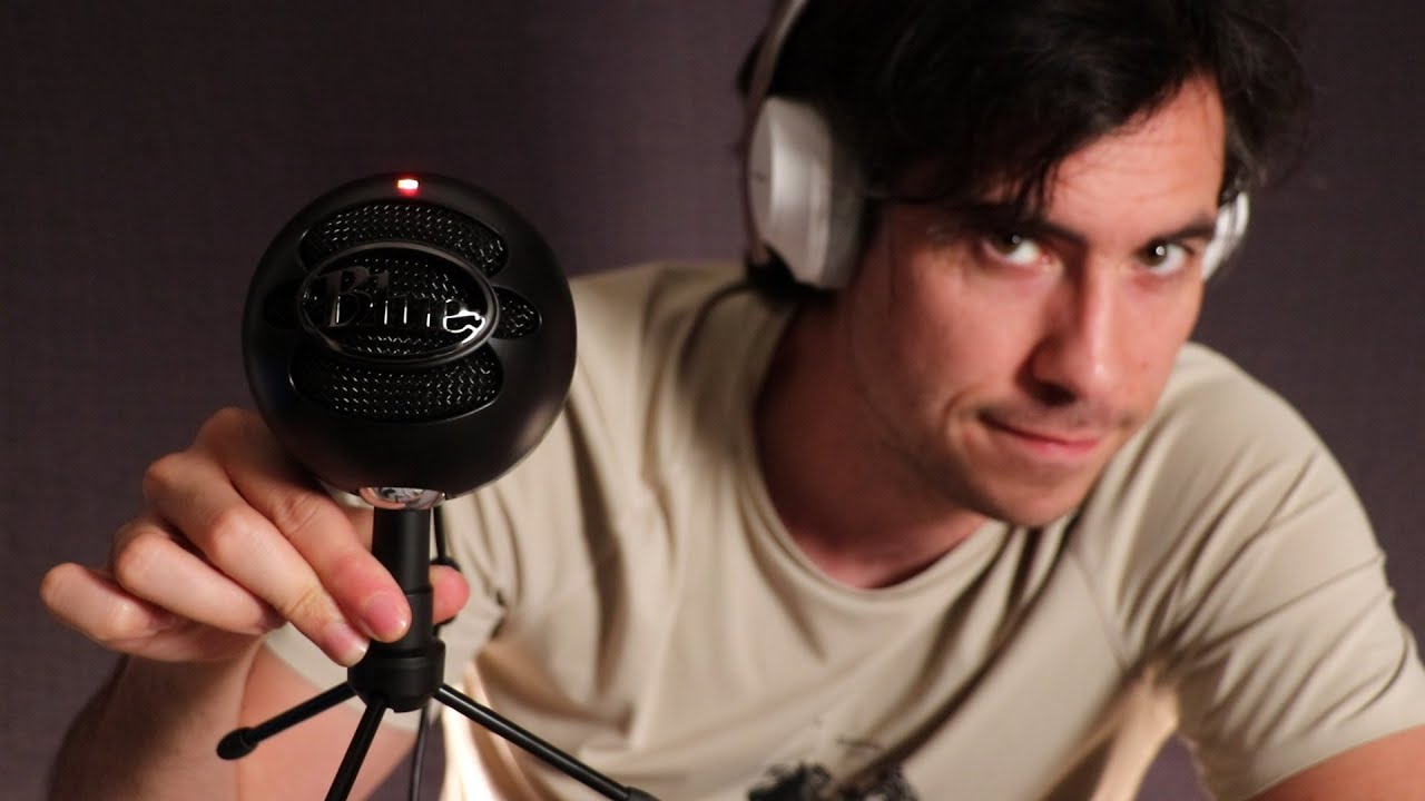 Faire un ASMR avec le Micro Snowball ICE BLUE