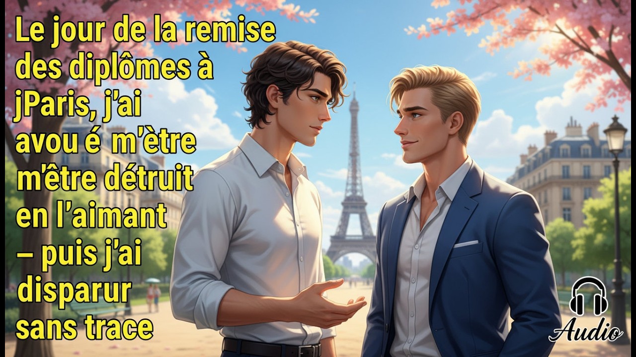 Le jour de la remise des diplômes à Paris, j'ai avoué m'être détruit en l'aimant – puis j'ai