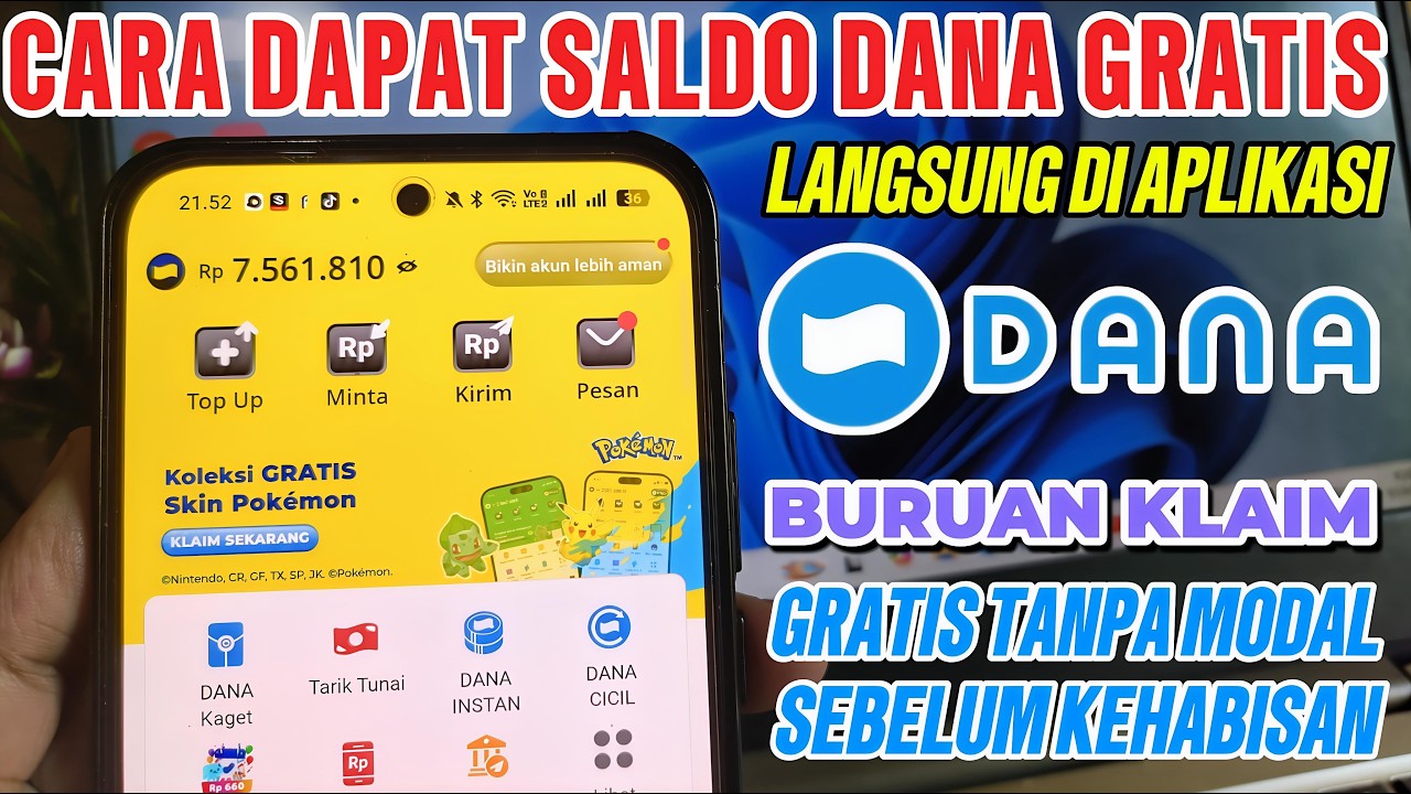 Cara Dapat Saldo DANA Gratis 2026 Tanpa Aplikasi Tambahan, Langsung Dari Aplikasi DANA 