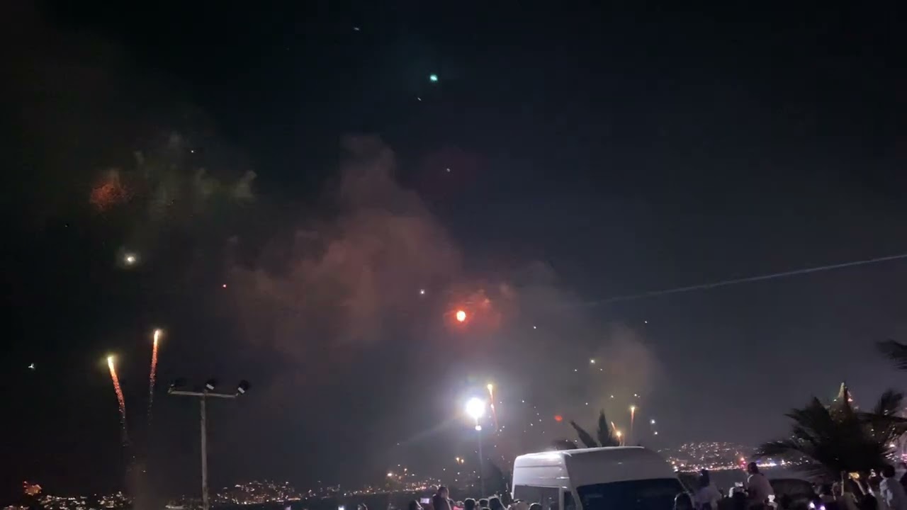 Año Nuevo, Acapulco, Guerrero, México, Diciembre 2025/ Enero 2026