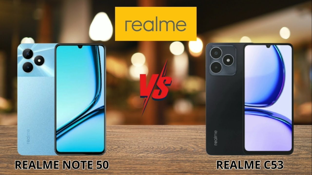 Realme Note 50 Vs Realme C53