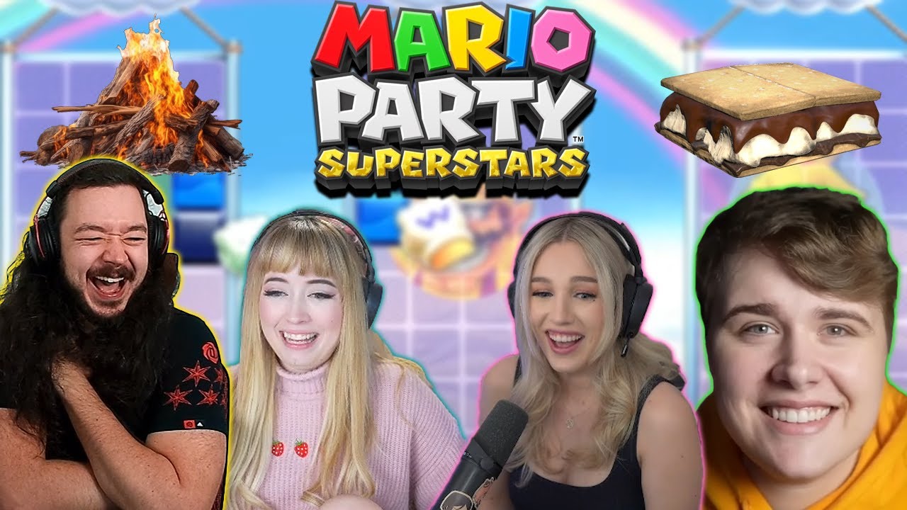 Doto is bringing WHAT on our camping trip!? Mario Party Superstars W/ Dotodoya Emerome & BerryCrepe