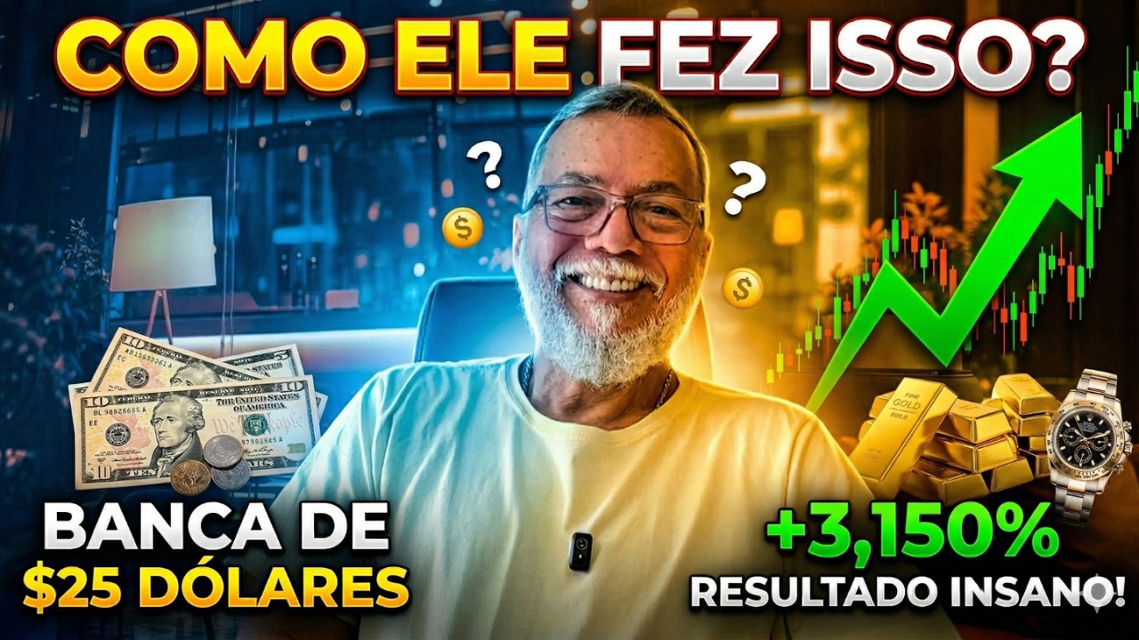 COMO FIZ ISSO COM UMA BANCA DE 25 DOLARES? TURBO TRADE DERIV TRADING BOT