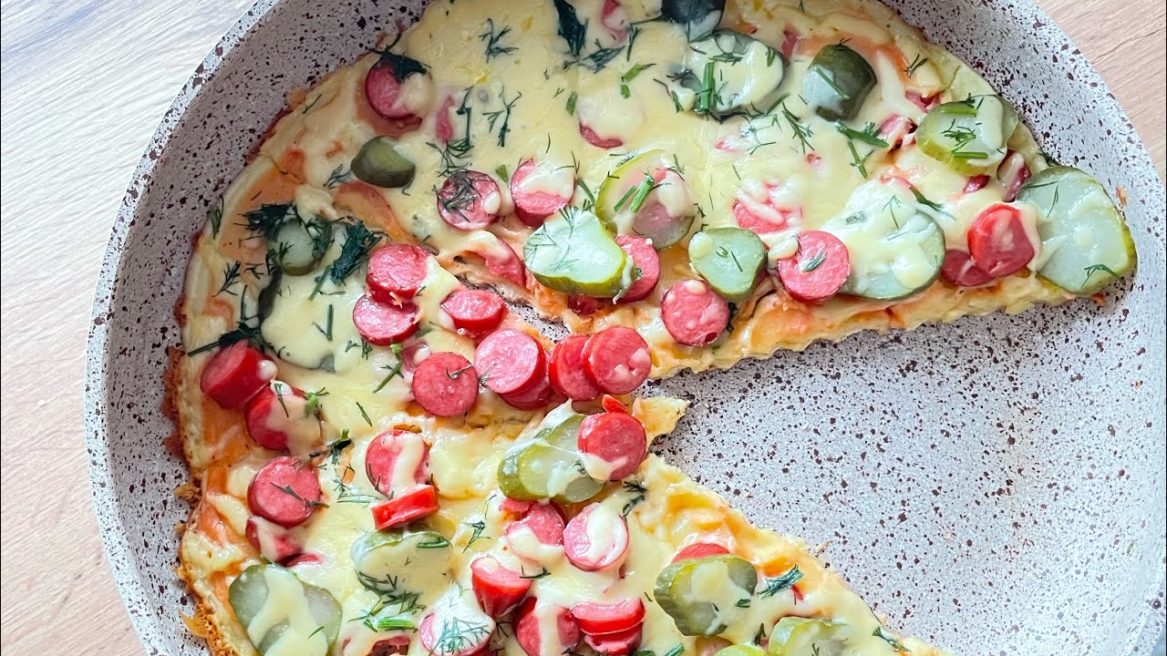 🍕 Пицца за 15 минут- секрет идеальной корочки! 