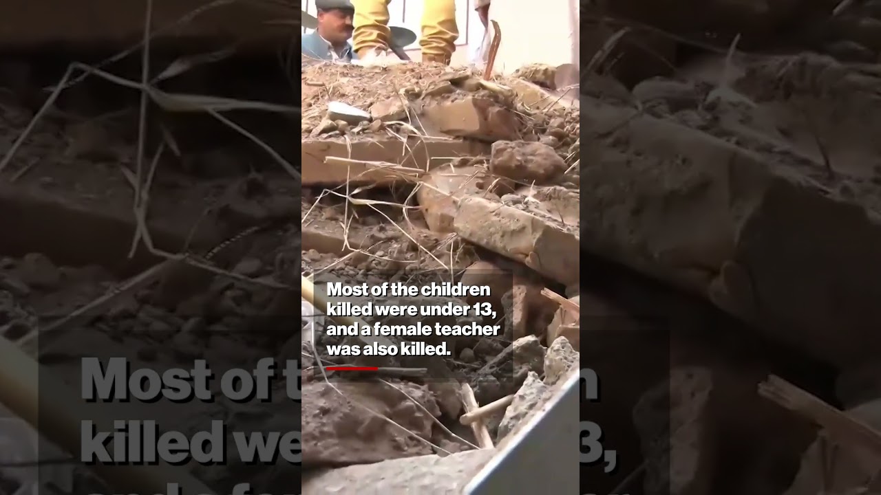 School Roof Collapse Leaves 34 Students and a Teacher Dead in Pakistan #shorts