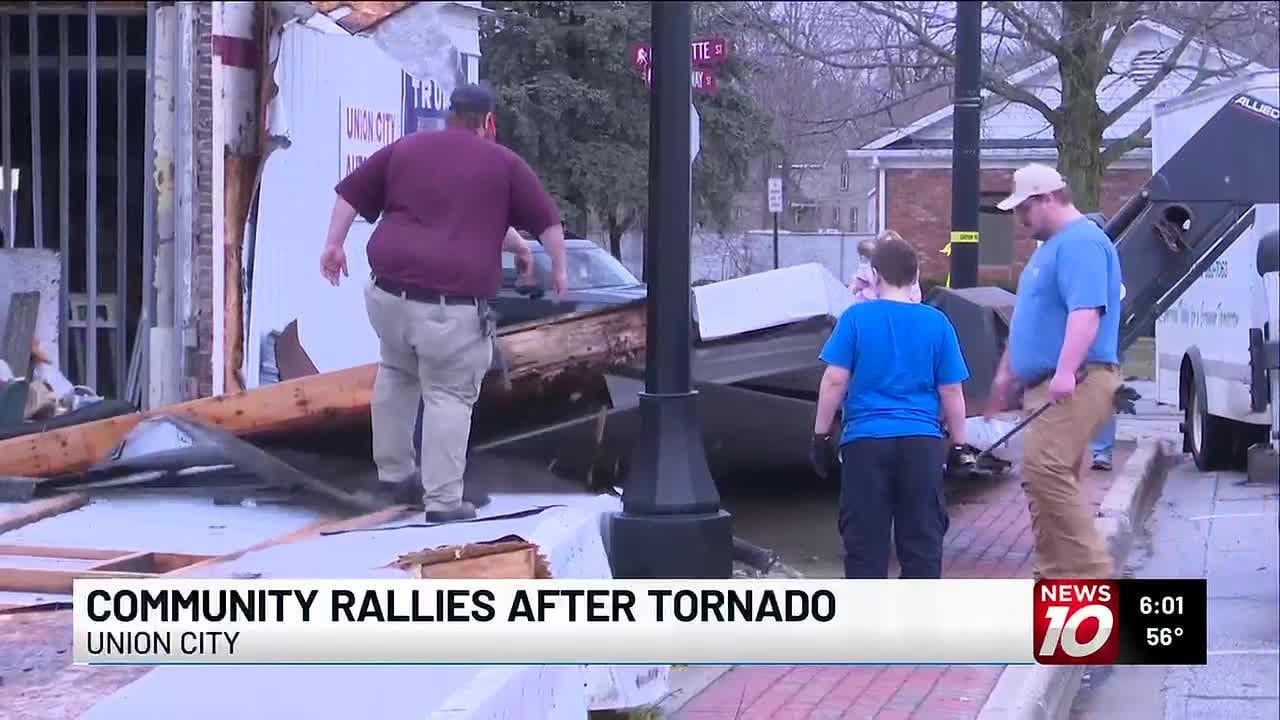 Union City community rallies after deadly tornado