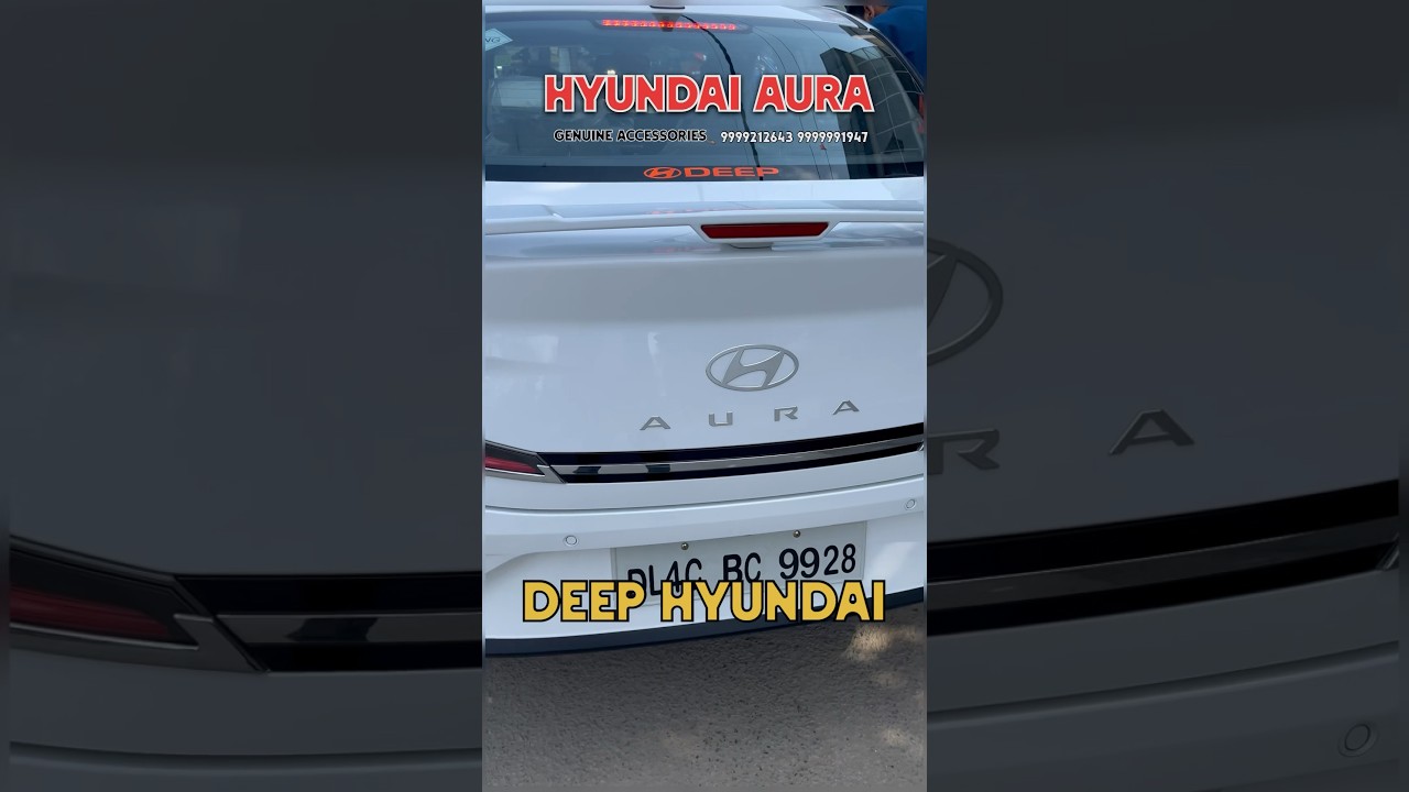 Hyundai Aura Genuine Accessories 