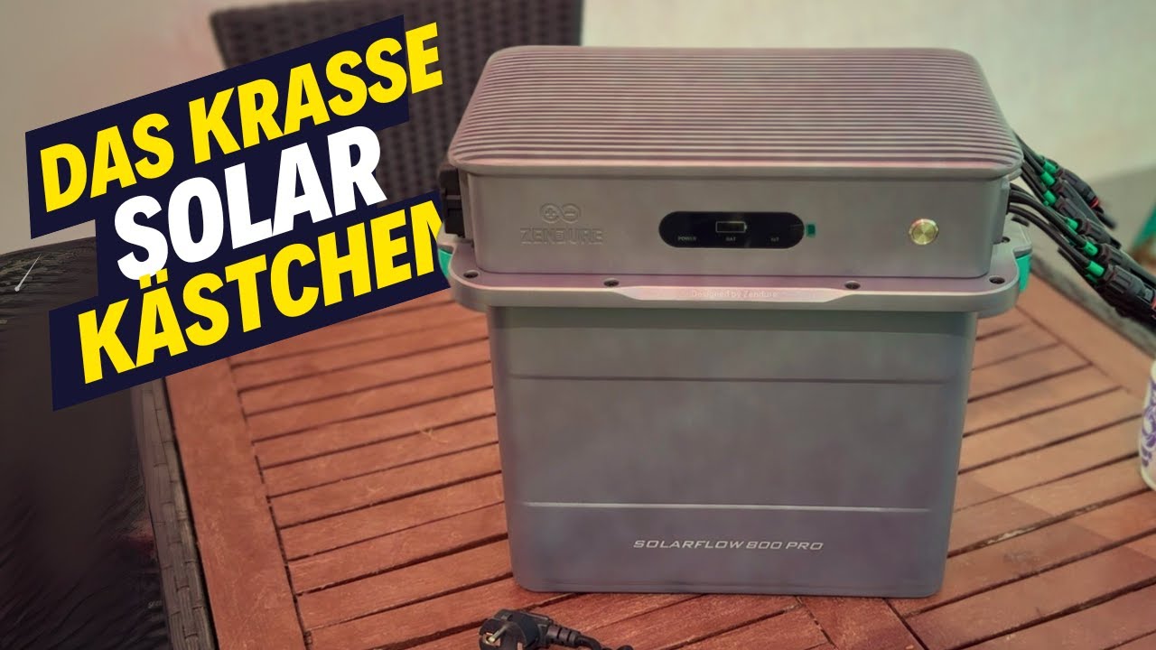 Zendure Solar Flow 800 Pro im Test: Warum baut das nicht jeder ein?!