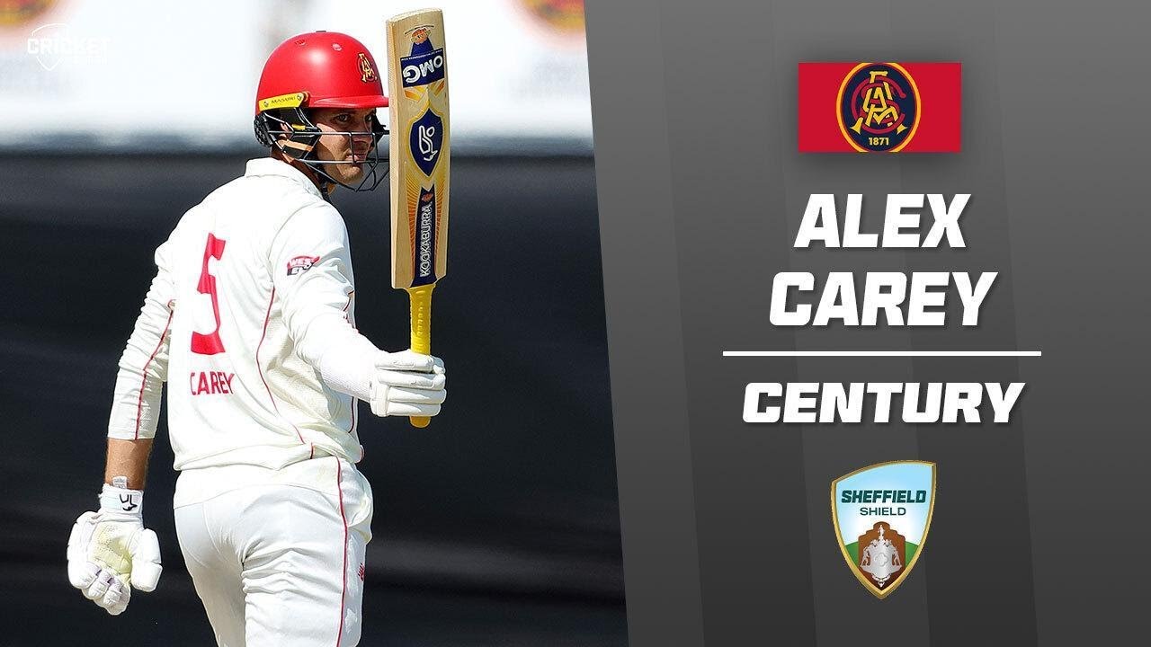 Carey wrestles control of chase with commanding century | Sheffield Shield Final 2024-25