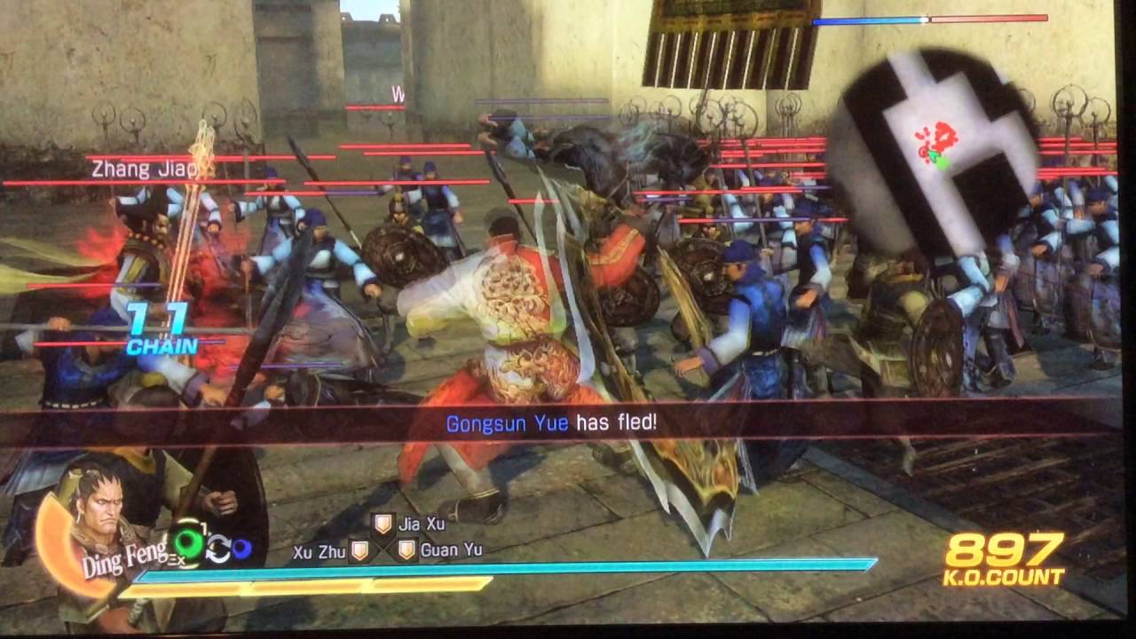Dynasty Warriors 8 XL - Ding Feng Ultimate Solo Run