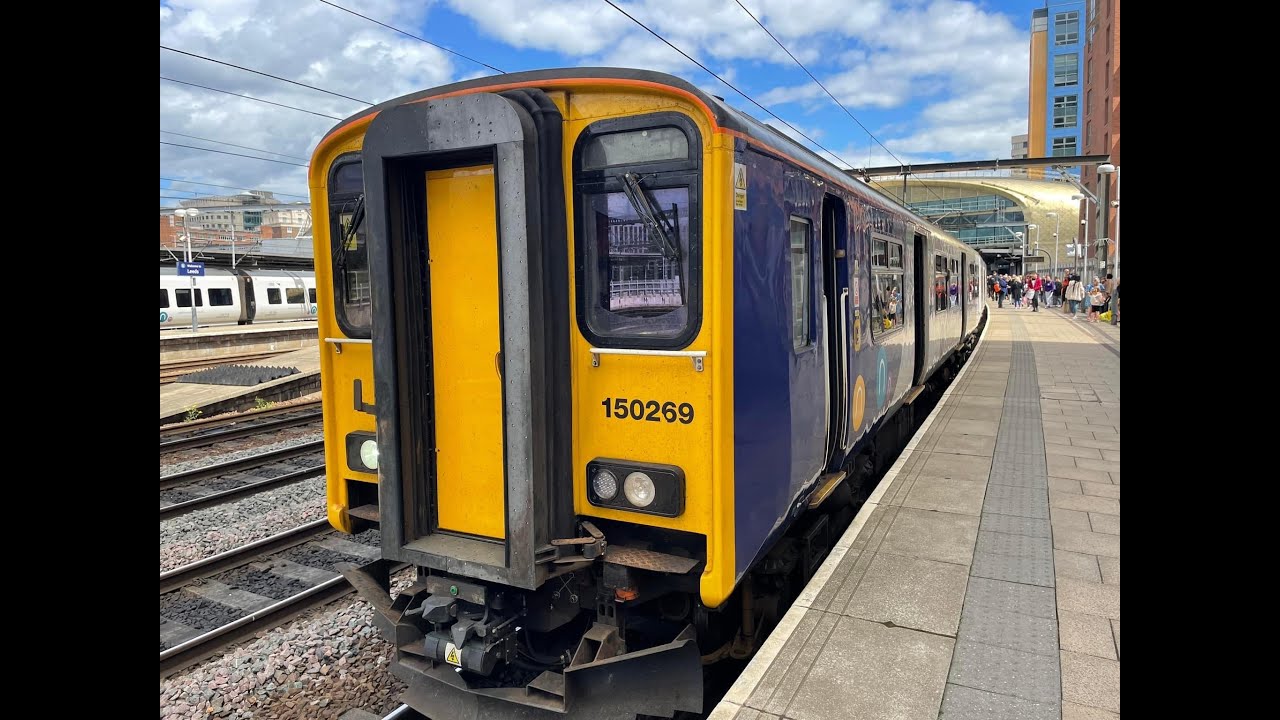 Northern 150 Trains - Sheffield to Leeds via Castleford Rail Ride