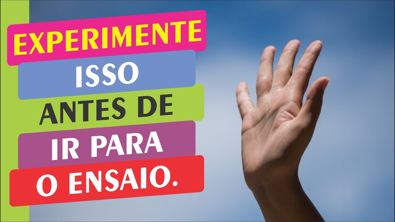 REGENTE, EXPERIMENTE ISSO ANTES DE IR PARA O ENSAIO - S&Eacute;RIE DICAS PARA REGENTES