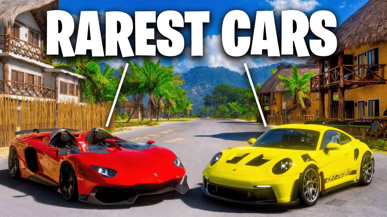 These Are The Rarest Cars In Forza Horizon 5...