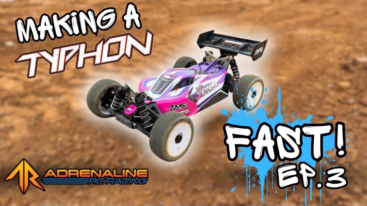 Making A TLR Tuned Arrma Typhon Go FAST! Episode 3 : The First Drive / Break In!