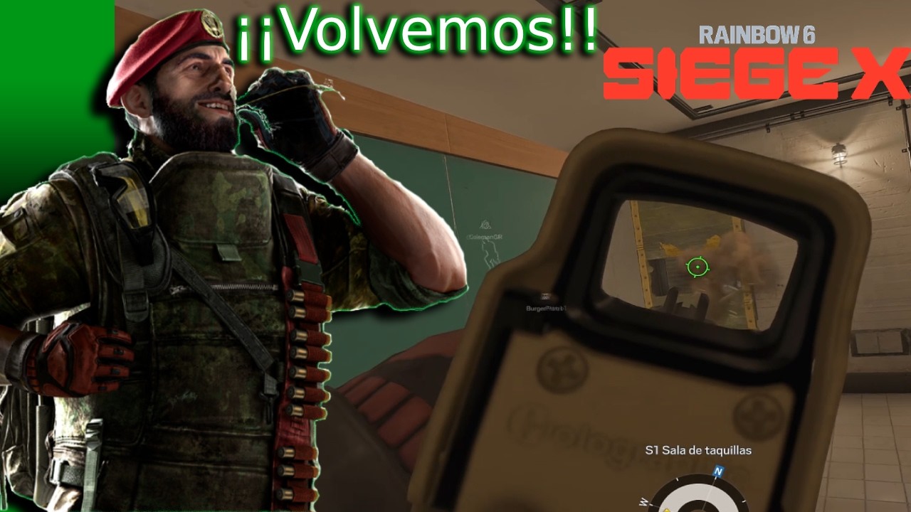 ¡¡Vuelvo a Rainbow six siege X después de varios años!! - Rainbow six siege X Gameplay en español