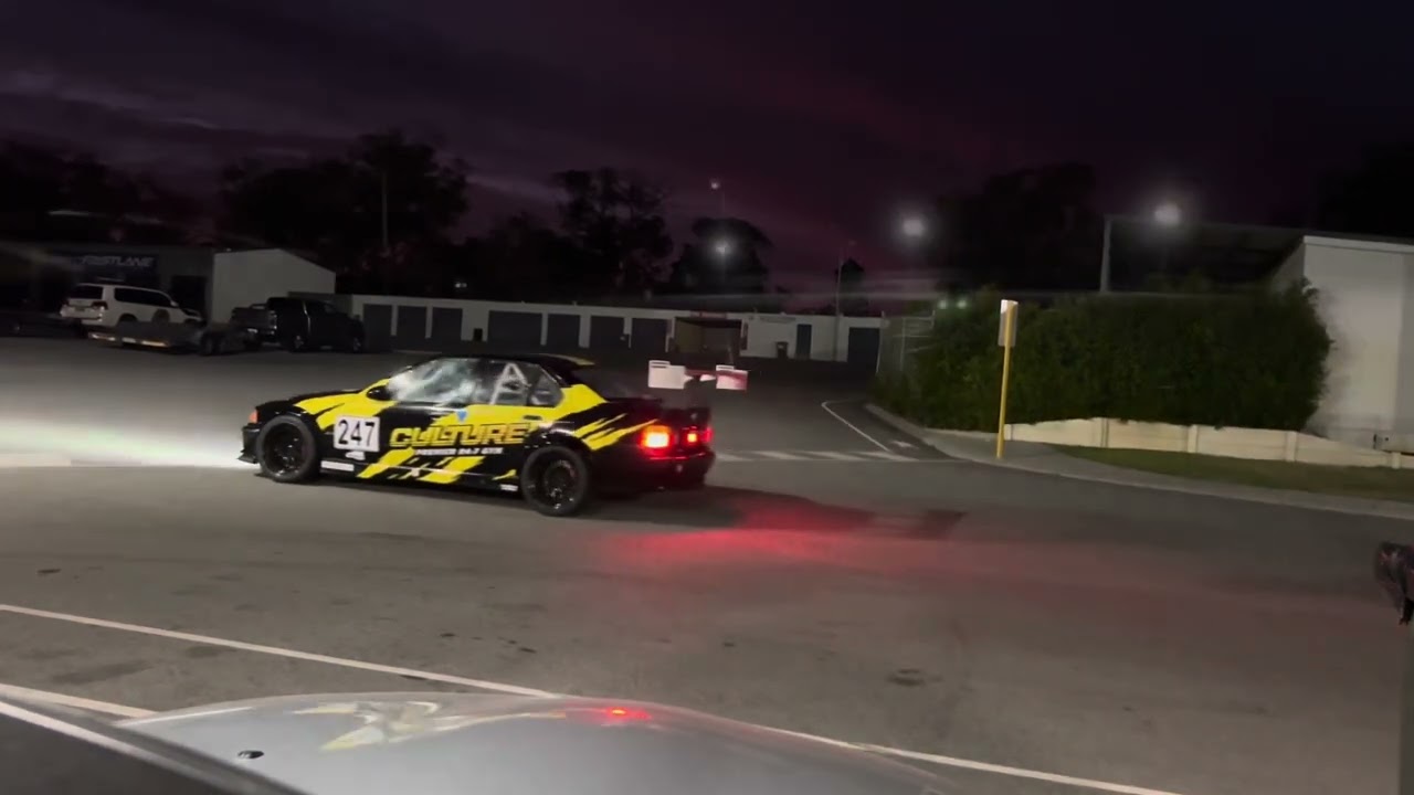 BMW Z3 night tuning run at CarCo Raceway.com