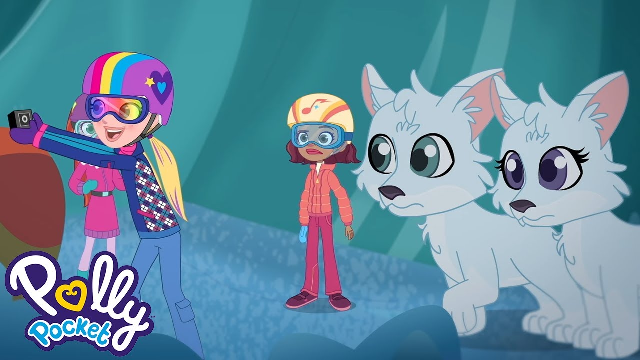 Polly findet die versteckten Polarfüchse | 5 Komplette Folgen | Polly Pocket Deutsch