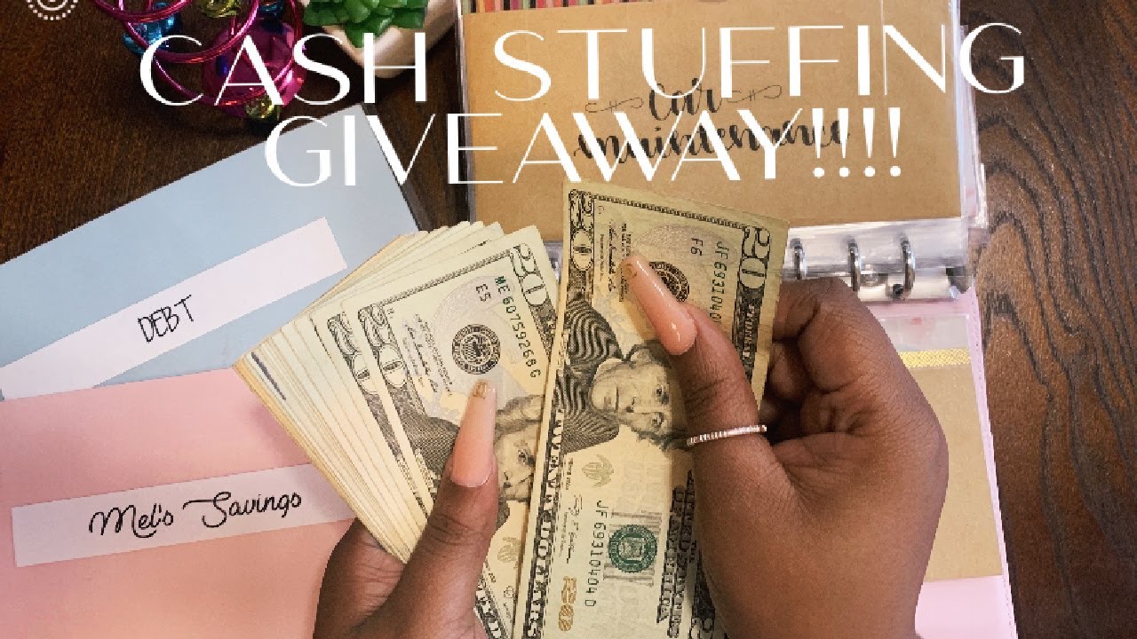 CASH STUFFING | DECEMBER PAYCHECK # 1 GIVEAWAY (Closed)