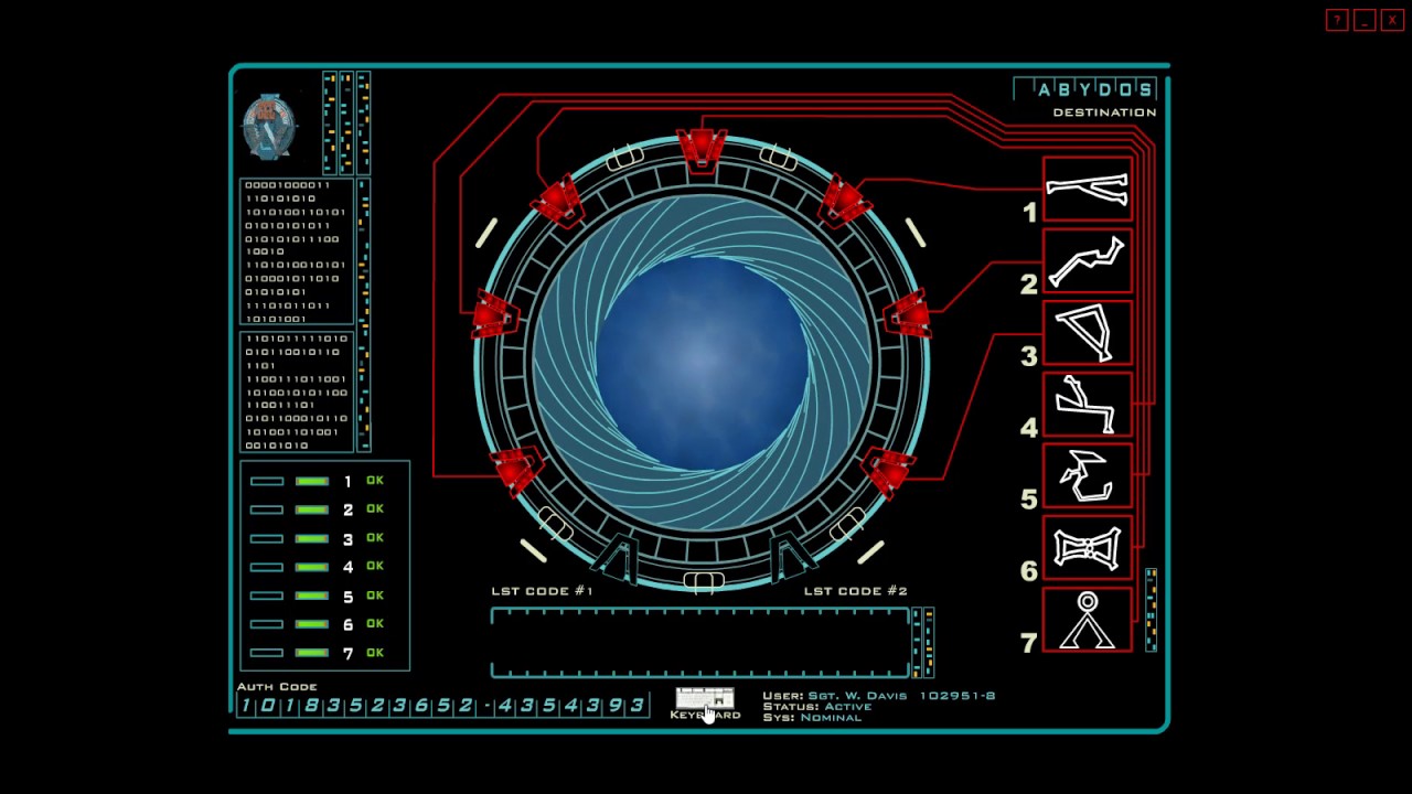 Stargate SGC Pc Simulation