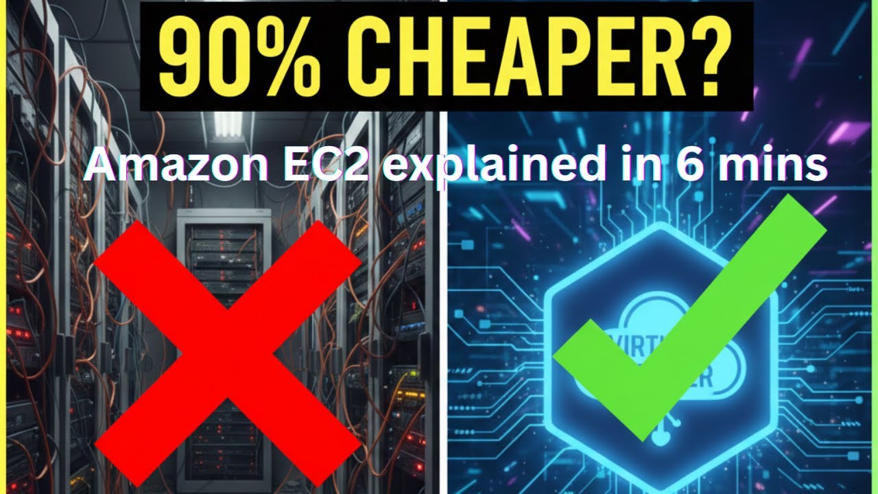 Stop Buying Servers! (Amazon EC2 Explained in 6 Minutes) 🚀