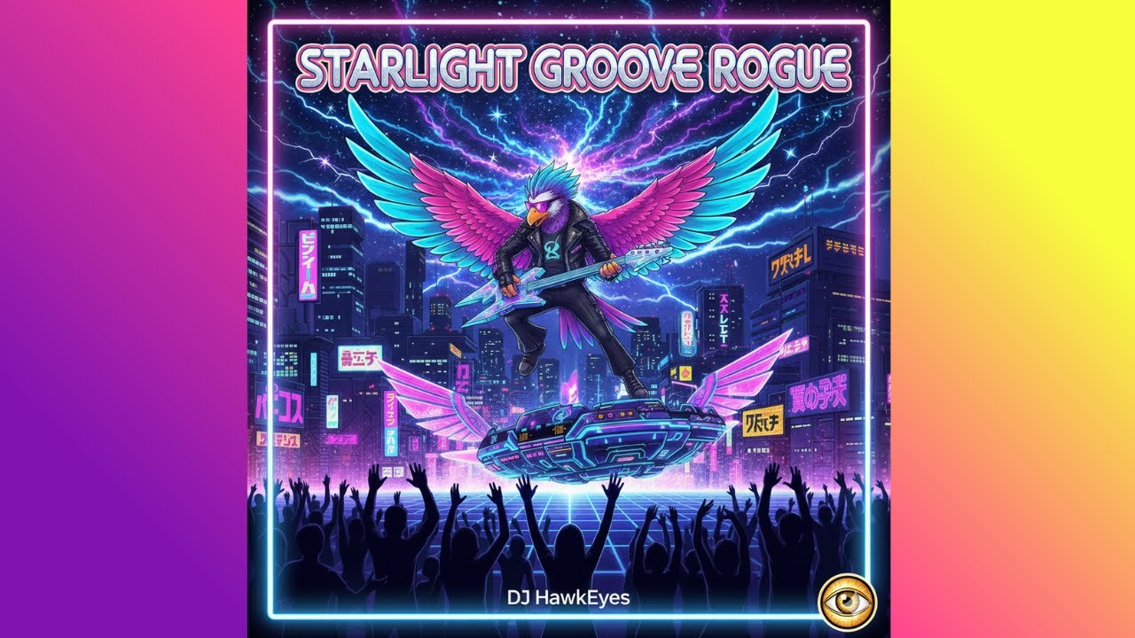 STARLIGHT GROOVE ROGUE | DJ HawkEyes - FunkyDiscoCore Officiel 2026🦅📀🦅