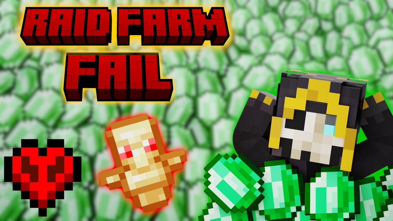 Building a Raid Farm… EVERYTHING Went Wrong - Hardcore Minecraft - Ep 34