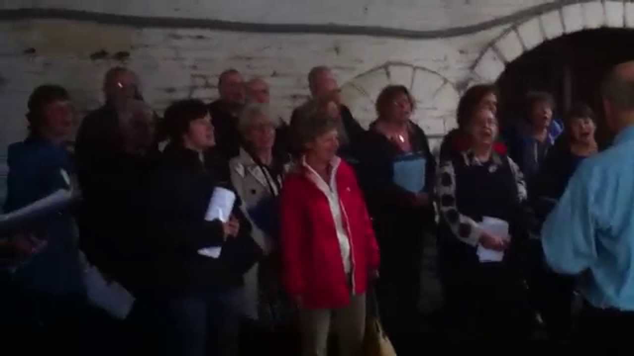 Whaley Bridge Choir Performing in the 1801 Transhipment Warehouse