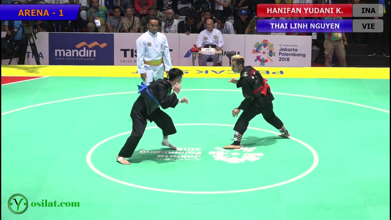 Pencak Silat Men's Tanding Class C Finals : INA vs VIE | 18th Asian Games Indonesian 2018