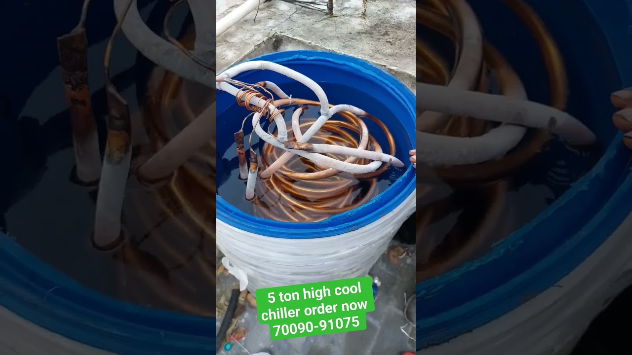 5 ton water chiller by cp system