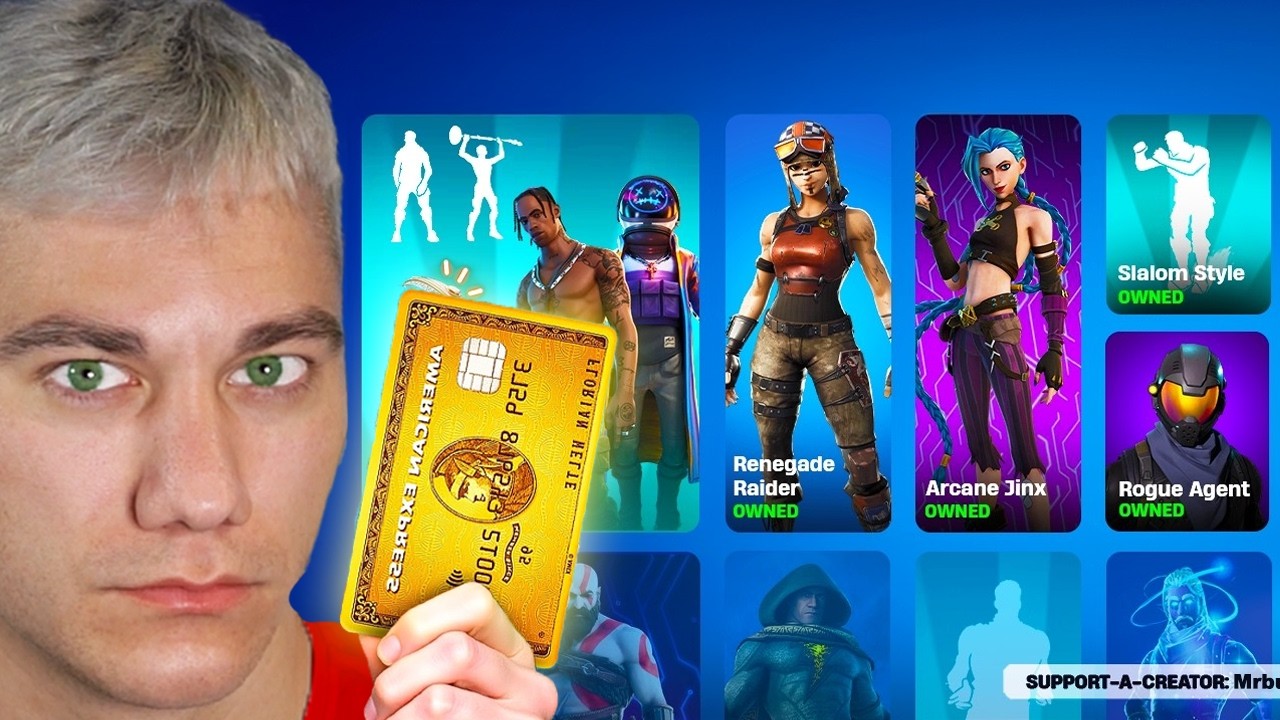 VYKOUPIL JSEM ZNOVU CELÝ ITEMSHOP!