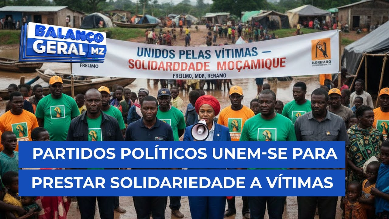 #BalançoGeral: Partidos políticos unem-se para prestar solidariedade às vítimas das cheias