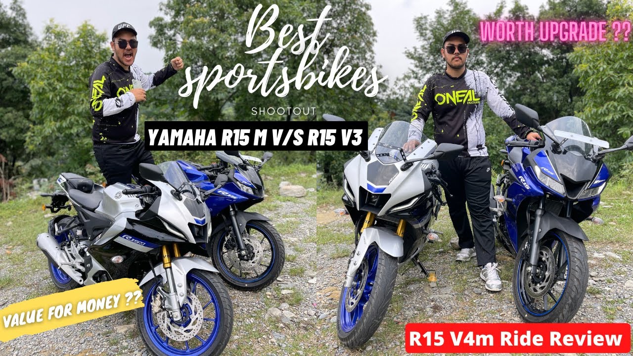 Yamaha R15 M Test Ride Review 🇳🇵|| Comparo with R15 V3 || Which is better ?? 🤔