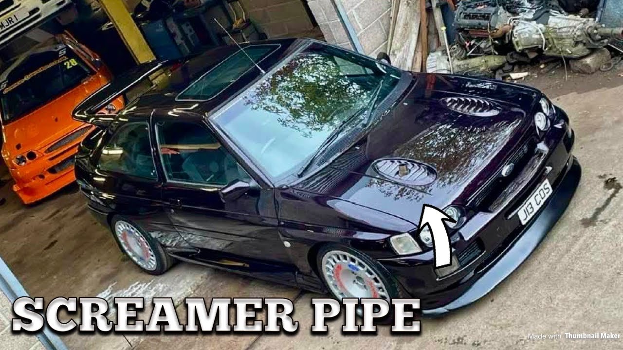 Этот «ЯКОБЫ» 550-сильный ESCORT COSWORTH ЗВУЧИТ БЕЗУМНО!!!