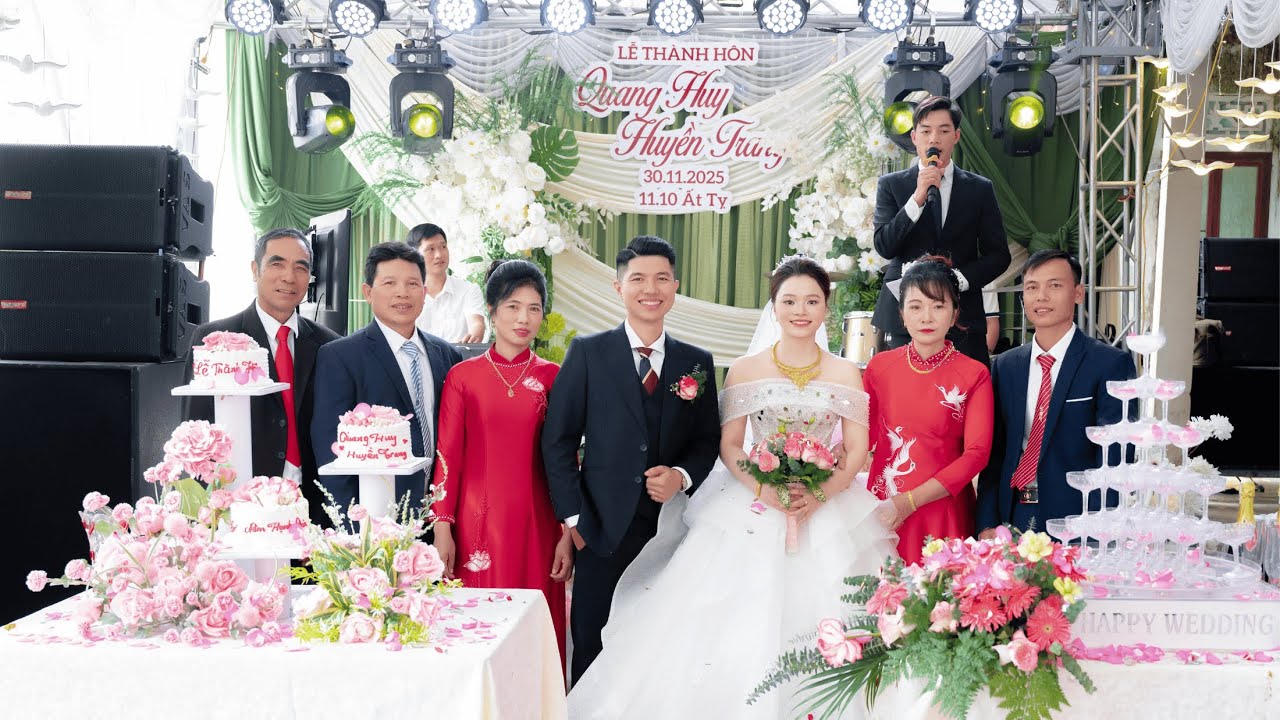 Lễ Thành Hôn của đôi bạn Quang Huy & Huyền Trang - 30/11/2025 (11/10 ất tỵ)