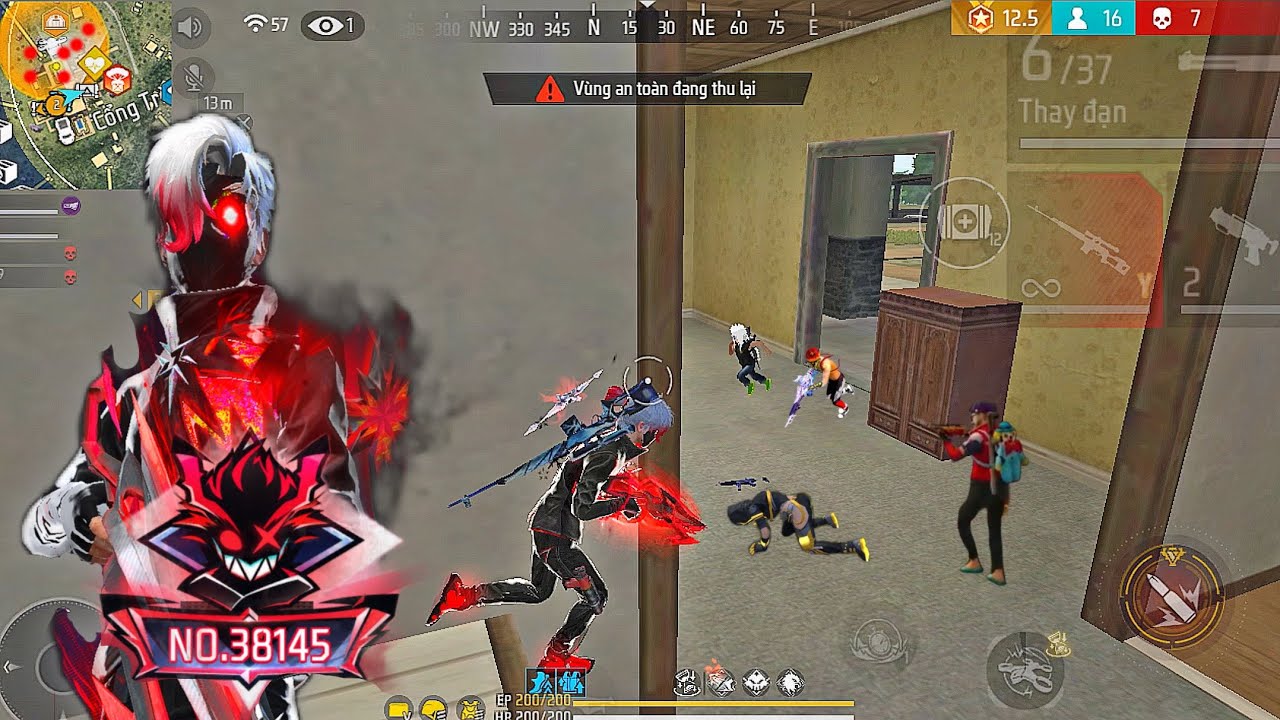 M1014 Kết Hợp Hung Thần Phá Mộng l Free Fire 😱