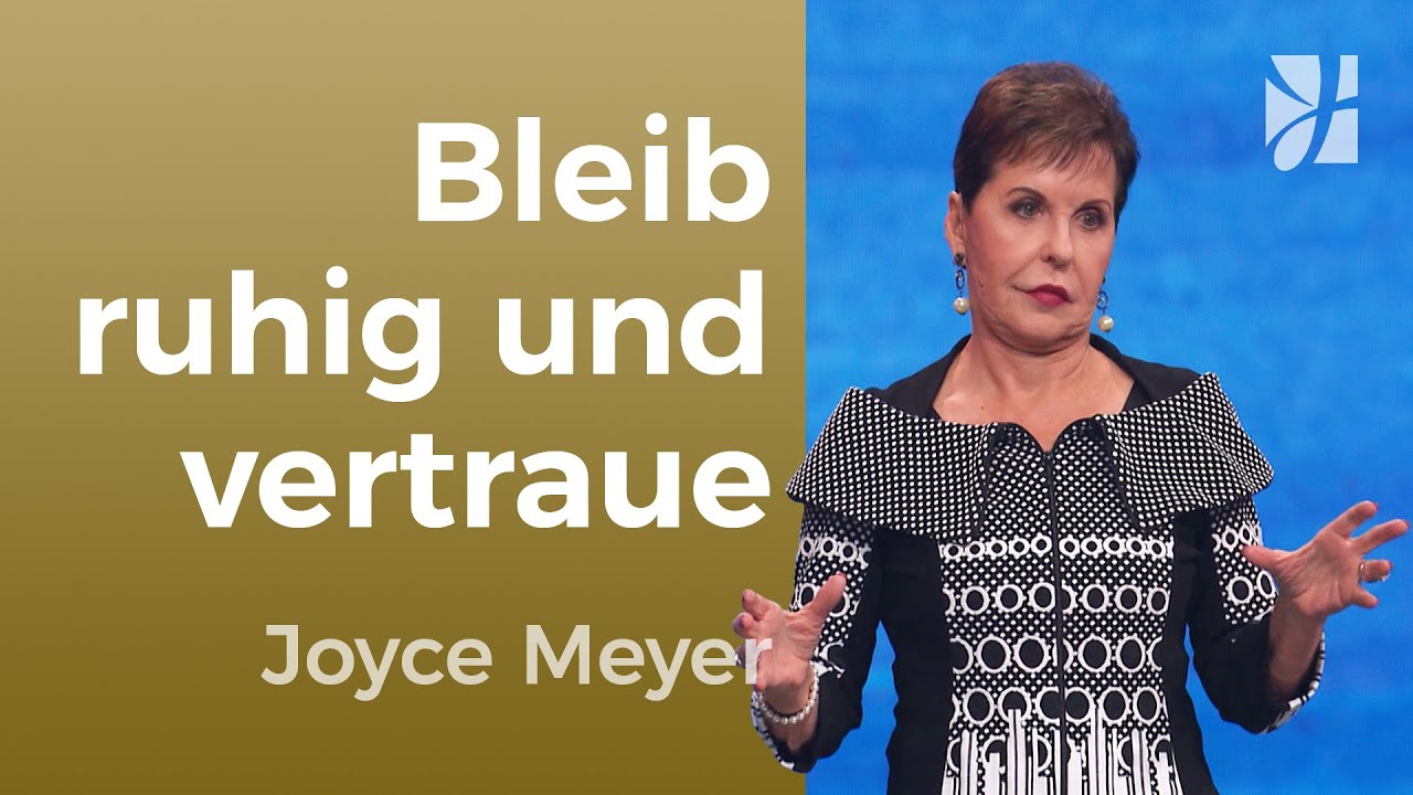Ruhe im STURM – So findest du Frieden mitten im Chaos 🕊️ – Joyce Meyer – Gedanken und Worte lenken