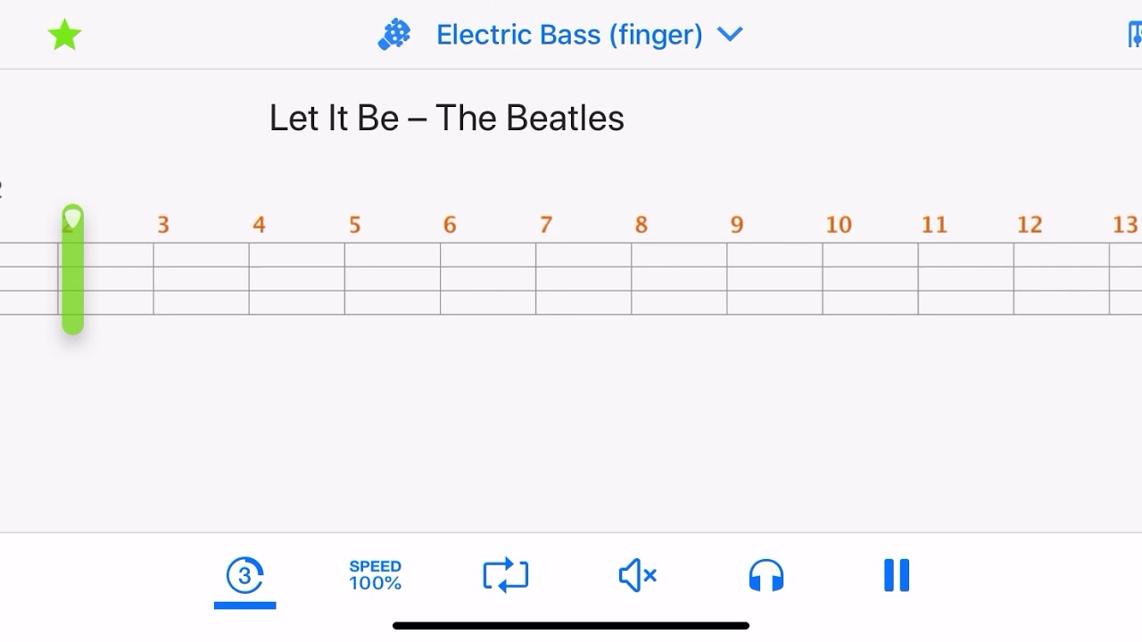 The Beatles Let It Be Bass Tab