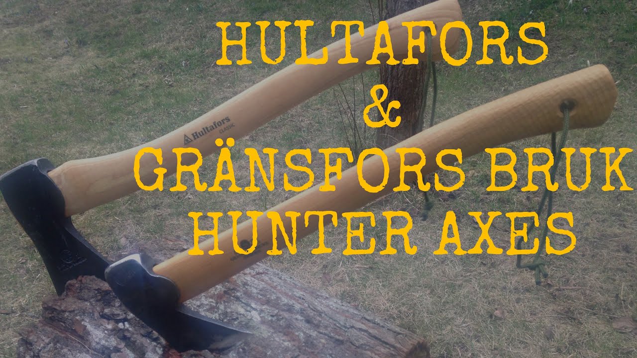 СРАВНЕНИЕ ОХОТНИЧЬИХ ТОПОРОВ Gränsfors Bruk и Hultafors