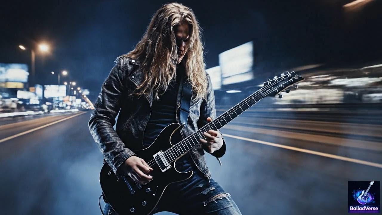 Lonely Road Rock Ballads – Night Drive Guitars & Endless Highway Feelings | BalladVerse